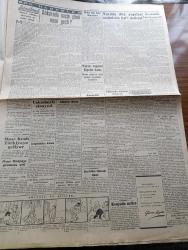Cumhuriyet Gazetesi - 22 Temmuz 1946 - Yurdda Dün Yapılan Seçimlerin Kati Neticesi Ancak Bugün Anlaşılabilecek - Seçim Bütün Memlekette Sükun İçinde Yapıldı - Şark Vilayetleriyle Giresun Trabzon Aydın ve Muğla'da Halk Partisi Ekseriyette - İstanbul'da Kim Kazandı Demokrat Parti Reylerin Yüzde Seksenini Aldığını Bildiriyor - Samsun'da Demokratlar Bayram Yapıyorlar - Ankara'da Seçim Günü Nasıl Geçti - İstanbul Vali Ve Belediye Reisi Lütfi Kırdar Nişantaşında Reyini Atıyor Fotoğraf- Batman Köprüsü Ve Türk Petrolü Yazan İsmail Habib Sevük - Tek Demokrasi Ve İki Türlü Adalet - En Güzel Çocuk Romanı Bana Bak Çıktı - Vatan Vapuru Ege'de Battı - Ankara'da Seçim Günü Nasıl Geçti - Amcabey Ve Afişleri Çizen Cemal Nadir - Ulus Başyazarı Falih Rıfkı Atay Seçim Defterinde İsmini Bulamadı - Bir Harbin Hikayelerinden Hizmetçi Saltanatı Çeviren İbrahim Hoyi - Düzcede Seçimi Demokrat Parti Kazandı - Bugünkü Radyo Programı - Çapamarka - Nevrozin - Nesrin Losyonları - Bulmaca - Kibar Traş Sabunu