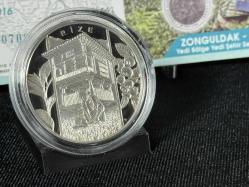 Darphane 2016 Zonguldak - Rize “Yedi Bölge Yedi Şehir” Sertifikalı Hatıra Parası – Çil