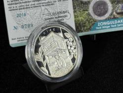 Darphane 2016 Zonguldak - Rize “Yedi Bölge Yedi Şehir” Sertifikalı Hatıra Parası – Çil