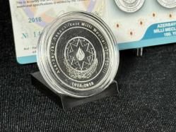 Darphane 2018 Azerbaycan Milli Meclisi’nin 100. Yılına Özel Gümüş Hatıra Parası