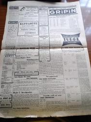 Cumhuriyet Gazetesi - 10 Aralık 1946 - Parti Kongreleri Ve Belediye Başkanı Yazanlar Nadir Nadi Köşe Yazısı - Büyük Millet Meclisinde Beklenilmeyen Bir Karar - CHP Milletvekilleri Demokratların Bir Seçim İşi Hakkındaki Tekliflerini İlk Defa Olarak İttifaklar Kabul Ettiler - İthal Malları Dün Piyasadan Kayboldu - Celal Bayar'ın Dün Verdiği Demeç - Nokraşi Paşa Mısırın Yeni Başbakanı - Amerikan Muharrası Connaly İngiliz Murahhası Sir Harfley Ve Rus Muharrası Vichinsky Birarada Fotoğraf - Refik Koraltan Kimi Kastetti - Türk Güreşi Yazan İsmail Habib Sevük - Lelia Gousseau Konseri Melek Sinemasında - Allah'ın Kudreti Filmi Perşembe Akşamı Lale Sinemasında -  Yavuz Sultan Selim Ağlıyor Yazan Feridun Fazıl Tülbentçi Yazı Dizisi - Amcabey Ve Kazalar Çizen Cemal Nadir - Gripin - Şen Şapka - Bugünkü Radyo Programı - Rolex Saat Deposu - Limanımıza Gelen Ve Giden Vapurlar - Tural Öksürük ve Bronşite Karşı - Çocuk Hastalıkları Mütehassısı Doktor Niyazi Ali - İstanbul Belediyesi Şehir Tiyatroları