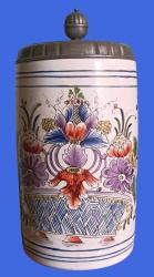 Orijinal Konig Pilsener 1986 Stein Damgalı Tankart ( BÜYÜK BOY)