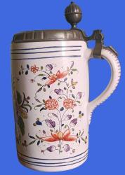 Orijinal Konig Pilsener 1986 Stein Damgalı Tankart ( BÜYÜK BOY)