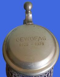 Almanya MR Damgalı Gewofag 1928-1978 Tankart