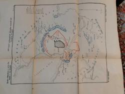 1913 İŞKODRA MÜDAFASI BASILI HARİTA