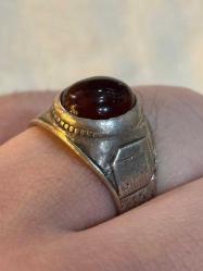 Akik gümüş yüzük