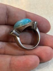Turkuaz gümüş yüzük