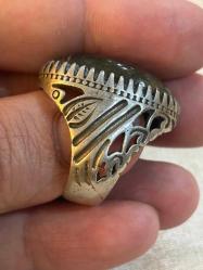 Labradorit taşlı gümüş yüzük