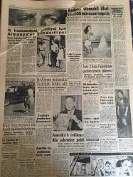 YENİ SABAH GAZETESİ 30 TEMMUZ 1959 YIL :22 SAYI :7323--K.Gülek Savcılığa Çağrıldı --Kasım Gülek ib gönderdiğini iddia ettiği mektup ---OEEC Genel Sekteri 10 Ağustos  ta Gelecek ---Vatan Gazetesi  mesulleri dün hapse mahkum oldu --Muafiyet kazanan karasineğe  DDT gibi ilaçlar  tesir etmiyor --50 Bin öğretmene daha ihtiyaç var ---Şoförler Birleşiyor --Mektup hadisesi :Siyavuşgil --İstanbul Rehberi ---Bedelsiz otomobil ithali için 1500 müracaat yapıldı ---Bir Alman mühendis Türklüğü tahkir etti --Tacir ,2 Kota transferinin  gecikmesinden şikayetçi --Amerikalı reklamcı dün şehrimize geldi --Köy Enstitüleri ile ilgili hadise büyüyor ---Sabahattin ve Altaylı Doğan dün Beşiktaş ile mukavele imzaladılar --Fenerbahçeli Şükrü Galatasaray la görüştü ---K.Gümrük ,dün davul zurna ile sezonu açtı ---Fenerbahçe ,Beşiktaş ,Adalet  bugün çalışmağa başlıyor --Baz uçağı Adana da yanıyordu --