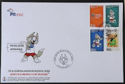 2018 FİFA DÜNYA KUPASI RUSYA FDC