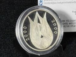 Darphane 2000 Yılı No. 2 Hatıra Gümüş Parası - Sertifikalı