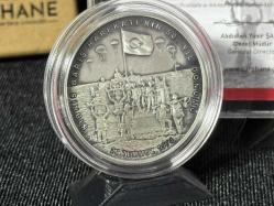 Darphane Kıbrıs Barış Harekâtı’nın 50. Yılına Özel Hatıra Gümüş Para (2024) - Sertifikalı