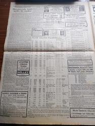 Cumhuriyet Gazetesi - 6 Ağustos 1947 - Yunus Emre Oratoryosu Amerikada Çalınacak - Ahmed Adnan Saygın Fotoğraf - Güvenlik Konseyinde Dün Mısır Meselesi Görüşüldü - Filistin'de Geniş Bir Tevkifat Yapıldı - Balkanlarda Buhran Ve Birleşik Amerika - Çetelerle Savaşan Yunan Askerleri - Yunanistan'dan Kaçan Türkler Neler Anlatıyorlar - Cumhurbaşkanı İsmet İnönü Sıkıyönetim Komutanı Korgeneral Asım Tınaztepeyi Kabul Etti - Necip Fazıl Kısakürek Beraat Etti - Musevi Vatandaşlara İkaz - Yeni Tersane 5 Yıllık Planın İçinde Mi Kurulacaktır Sonunda Mı Kurulacak Yazan Abidin Daver Köşe Yazısı - Yabancı Kadın Yazan Ahmet Hidayet Reel Yazı Dizisi - Bizde İşsizlik Hasan Burhan Felek Köşe Yazısı - Münir Nurettin Selçuk Caddebostan Ayten Gazinosunda - Kemal Sahir Sadi Şener Tiyatrosu Lale Bahçesinde - Gripin -  Çapa Temizleme Tozu - Bugünkü Radyo Programı - Bulmaca - Şekerci Hacı Muhiddin Hacı Bekir