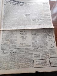Cumhuriyet Gazetesi - 7 Ağustos 1947 - Memur Kadroları Ve Devletçilik Yazan Nadir Nadi Köşe Yazısı - İngiliz Başbakanı Attlee'nin İngiltere'deki Buhrana Dair Demeci - Sekiz Gazetecinin İzmir'de Muhakemelerine Başlandı - Refik Şevket İnce - Osman Kapani - 3000 Kişilik Bir Slav Çetesi Yunan Arazisinde - Ulaştırma Bakanı Şükrü Koçak - İstanbul Rıhtımlarında Mal Koyacak Yer Kalmadı - Yahudi Cemaati Yahudi Ajansına Da Protesto Telgrafı Yolladı - Doğu İllerinin Kalkınması İçin Rapor - Osmanlı Tarihinde İlk İnkılap Teşebbüsü Ve İlk İnkılapçı Hasan İsmail Hami Danişmend - Şair Mehmet Emin Yurdakul'un Mezarı Yapılıyor - Yabancı Kadın Yazan Ahmed Hidayet Reel Yazı Dizisi - Bu Akşam Çiftesaraylar Bahçesinde Ahmed Yatman Hamiyet Yüceses Safiye Ayla Ve Mustafa Çağlar - Ayda Sönmez Ve İsmail Dümbüllü Beyazparkta - Koç Ticaret U.S. Royal Lastik - Oxford Keskin Ağızlı Traş Bıçağı - Yüz Yetmiş Yıllık Büyük Ve Haklı Şöhret Şekerci Ali Muhiddin Hacı Bekir - Bugünkü Radyo Programı - Bulmaca - Borsa