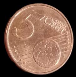 Hollanda 2022 5 Euro Cent
