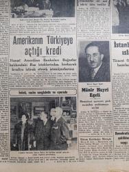 Cumhuriyet Gazetesi - 11 Şubat 1947 - Andlaşmalar Eksik Ve Kusurlu Oldu Yazan Nadir Nadi Köşe Yazısı - İlk Barış Antlaşması Dün İmzalandı - İtalya İle Bulgaristan Romanya Macaristan ve Finlandiya Paris'te Anlaşmaları İmzaladılar - Filistin Davası Feci Bir Buhrana Doğru İlerliyor - Bestekar Muhlis Sabahattin Dün Vefat Etti - Taksim Belediye Gazinosunda Garson Yetiştirmek Üzere Bir Kurs Açıldı - Münir Hayri Egeli Memuriyet Unvanını Gasb Suçunda Mahkemeye Verildi - Safiye Ayla Perşembe Akşamı Kadıköy Opera'da - Muammer Karaca Opereti Yaman Şey İstanbul Sinemasında - Halk Şiiri Ve Bedii Değeri Yazan Ahmed Halil - Koca Bebek Yazan Cevad Fehmi Başkut Şehir Dram Tiyatrosunda - Aşk Uyanınca Nakleden Hamdi Varoğlu Yazı Dizisi - Gripin - Bugünkü Radyo Programı