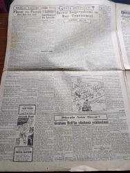 Cumhuriyet Gazetesi - 24 Mayıs 1947 - Hayırlısı Olsun Yazan Nadir Nadi Köşe Yazısı - İsmet İnönü'nün Amerikan Milletine Mesajı - Evvelki Gün Ankara'ya Gelen Amerikan Askeri Heyetine Aid Resimler - Ruslar Bevin'e De Hücuma Başladılar - Isparta'da Belediye Seçimi - Şükrü Sökmensüer - Cumhurbaşkanlığı Orkestrası Konserlerine Başladı Fotoğraf - Çakırbeyli Cinayeti Davası - Fikret Ve Fuzuli Yazan İsmail Habib Sevük - Graham Bell'in Yüzüncü Yıldönümü - Çatalca Elektrik Santrali Açıldı - Sovyet Emperyalizmi Ve Rus Toponomisi Yazan Ahmed Halil - Telif Roman Adak Yazan Kemal Ragıb Hulusinin Yazı Dizisi - Denizden Gidip Havadan Döndük Yazan Burhan Felek Köşe Yazısı - Su Perileri Filmi Bugün İpek Sinemasında - Warner Williams - Küçük Hikâye Şimdi Beyhan Var Yazan F. Celaleddin - Liseler Atletizm Müsabakaları Yapıldı - Üsküdar Halkevi Spor Bayramı - Reo Kamyonları - Kibar Tuvalet Sabunu - Klasik Çigan Ve Caz Orkestrası Bebek Belediye Bahçesinde - Bugünkü Radyo Programı - Bulmaca