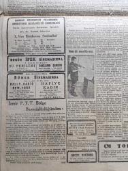 Cumhuriyet Gazetesi - 24 Mayıs 1947 - Hayırlısı Olsun Yazan Nadir Nadi Köşe Yazısı - İsmet İnönü'nün Amerikan Milletine Mesajı - Evvelki Gün Ankara'ya Gelen Amerikan Askeri Heyetine Aid Resimler - Ruslar Bevin'e De Hücuma Başladılar - Isparta'da Belediye Seçimi - Şükrü Sökmensüer - Cumhurbaşkanlığı Orkestrası Konserlerine Başladı Fotoğraf - Çakırbeyli Cinayeti Davası - Fikret Ve Fuzuli Yazan İsmail Habib Sevük - Graham Bell'in Yüzüncü Yıldönümü - Çatalca Elektrik Santrali Açıldı - Sovyet Emperyalizmi Ve Rus Toponomisi Yazan Ahmed Halil - Telif Roman Adak Yazan Kemal Ragıb Hulusinin Yazı Dizisi - Denizden Gidip Havadan Döndük Yazan Burhan Felek Köşe Yazısı - Su Perileri Filmi Bugün İpek Sinemasında - Warner Williams - Küçük Hikâye Şimdi Beyhan Var Yazan F. Celaleddin - Liseler Atletizm Müsabakaları Yapıldı - Üsküdar Halkevi Spor Bayramı - Reo Kamyonları - Kibar Tuvalet Sabunu - Klasik Çigan Ve Caz Orkestrası Bebek Belediye Bahçesinde - Bugünkü Radyo Programı - Bulmaca