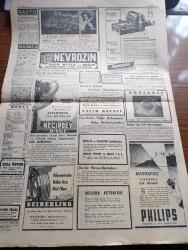 Cumhuriyet Gazetesi - 24 Mayıs 1947 - Hayırlısı Olsun Yazan Nadir Nadi Köşe Yazısı - İsmet İnönü'nün Amerikan Milletine Mesajı - Evvelki Gün Ankara'ya Gelen Amerikan Askeri Heyetine Aid Resimler - Ruslar Bevin'e De Hücuma Başladılar - Isparta'da Belediye Seçimi - Şükrü Sökmensüer - Cumhurbaşkanlığı Orkestrası Konserlerine Başladı Fotoğraf - Çakırbeyli Cinayeti Davası - Fikret Ve Fuzuli Yazan İsmail Habib Sevük - Graham Bell'in Yüzüncü Yıldönümü - Çatalca Elektrik Santrali Açıldı - Sovyet Emperyalizmi Ve Rus Toponomisi Yazan Ahmed Halil - Telif Roman Adak Yazan Kemal Ragıb Hulusinin Yazı Dizisi - Denizden Gidip Havadan Döndük Yazan Burhan Felek Köşe Yazısı - Su Perileri Filmi Bugün İpek Sinemasında - Warner Williams - Küçük Hikâye Şimdi Beyhan Var Yazan F. Celaleddin - Liseler Atletizm Müsabakaları Yapıldı - Üsküdar Halkevi Spor Bayramı - Reo Kamyonları - Kibar Tuvalet Sabunu - Klasik Çigan Ve Caz Orkestrası Bebek Belediye Bahçesinde - Bugünkü Radyo Programı - Bulmaca
