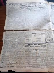 Cumhuriyet Gazetesi - 1 Temmuz 1947 - Potu Kim Kırdı Yazan Nadir Nadi Köşe Yazısı - Hükümetle Demokrat Parti Arasındaki İhtilaf - Avrupa'yı Kalkındırmakta Kömürlerimizden İstifade - Paris Konferansına Aid Resimler - Fransa'da Rejime Karşı Bir Komplo Meydana Çıkarıldı - Yunus Nadi Mükafatı - 1946 1947 Devresinde Kazanan Erdoğan Meto Dün Mükâfatını Aldı Fotoğraf - Belediye Erkanı Mezbahada Celeb Komisyoncu Ve Sürü Sahipleriyle Görüşülürken Fotoğraf - Çocuklarımıza Din Terbiyesi Verilmesi Laisizme Aykırı Değildir Yazan Profesör Doktor Fahreddin Kerim Gökay - Hamamcılar Linyit İstemiyorlar - Lütfi Kırdar'ın Londra'daki Tetkikleri - İhmal Edilmiş Bir Endüstri Şubesi Yaşam Burhan felek Köşe Yazısı - İstanbul Spor Eşya Piyangosu - İsmail Dümbüllü Tiyatrosu Bu Akşam Suadiye Çınardibi Bahçesinde - Küçük Hikaye Et Ve Ot Nakleden İbrahim Hoyi - Çallı İbrahim Tekaüd Oluyor Yazan Fikret Adil - Yoket Tekmil Haşaratı Öldürür - Mazon Meyva Tuzu - Nevrozin Grip Nezle Soğuk Algınlığına Karşı