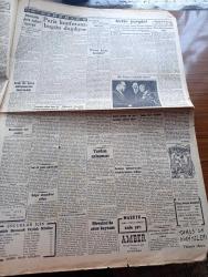 Cumhuriyet Gazetesi - 1 Temmuz 1947 - Potu Kim Kırdı Yazan Nadir Nadi Köşe Yazısı - Hükümetle Demokrat Parti Arasındaki İhtilaf - Avrupa'yı Kalkındırmakta Kömürlerimizden İstifade - Paris Konferansına Aid Resimler - Fransa'da Rejime Karşı Bir Komplo Meydana Çıkarıldı - Yunus Nadi Mükafatı - 1946 1947 Devresinde Kazanan Erdoğan Meto Dün Mükâfatını Aldı Fotoğraf - Belediye Erkanı Mezbahada Celeb Komisyoncu Ve Sürü Sahipleriyle Görüşülürken Fotoğraf - Çocuklarımıza Din Terbiyesi Verilmesi Laisizme Aykırı Değildir Yazan Profesör Doktor Fahreddin Kerim Gökay - Hamamcılar Linyit İstemiyorlar - Lütfi Kırdar'ın Londra'daki Tetkikleri - İhmal Edilmiş Bir Endüstri Şubesi Yaşam Burhan felek Köşe Yazısı - İstanbul Spor Eşya Piyangosu - İsmail Dümbüllü Tiyatrosu Bu Akşam Suadiye Çınardibi Bahçesinde - Küçük Hikaye Et Ve Ot Nakleden İbrahim Hoyi - Çallı İbrahim Tekaüd Oluyor Yazan Fikret Adil - Yoket Tekmil Haşaratı Öldürür - Mazon Meyva Tuzu - Nevrozin Grip Nezle Soğuk Algınlığına Karşı