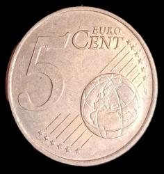 Fransa 2012 5 Euro Cent
