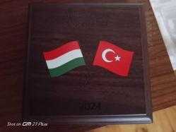 2024 Türk Macar Kültür Yılı Gümüş Hatıra Para ( kutulu)