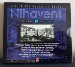 NİHAVENT CANLI FASIL-1 CD ALBÜM KONDİSYON YÜKSEK KOLEKSİYONLUK