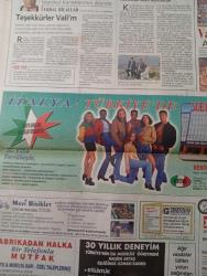 SABAH İSTANBUL GAZETESİ KADIKÖY YAKASI GAZETESİ - 5 Ekim 1997 -erdal Bilallar-filiz Güler-ramazan Yazgan-şenol baştakar-eczaneler-önemli telefonlar-rezervasyon-Kutluaktaş-hıncal Uluç-Levent A giyim-Erhan Doğan-Corçlı Eğilmezler grubu-küçükçekmece’ye 25.000 konutluk kent kurulacak-Hüseyin Belibağlı-Cemal köyül-Refik Durbaş-Meg Ryan-Mehmet ergin Soyarslan-Cem Yılmaz-Berna Laçin-The Blackout - Rasputin - Kafkas Mahkumu - The Fifth Element - Smilla ve Karlar - Mutlak Güç-Mavi Bisiklet - Fabrikadan Halka Bir Telefonla Mutfak - Prestij Moda Kurumları -ELG Lisans ve Kültür Merkezi