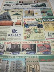SABAH İSTANBUL GAZETESİ KADIKÖY YAKASI GAZETESİ -   9 Ağustos 1997 -erdal Bilallar-filiz Güler-ramazan Yazgan-şenol baştakar-eczaneler-önemli telefonlar-rezervasyon-baymak-seyran-nurettin sen-filiz güler-sabah- barış manço-kolsan-modisan mobilya-veli göçer arsa ofisi- öz biat-zafer mobilya sanayi-leman sam- nilüfer-Bilgi Test Dershanesi-Marmara EREĞLİSİ -şahin bilgi eğitim mesleği-Fabrikadan halka-Ankara mobilya-okulu tanımak- The stupids-drivein-ikili takım-new york-yaz özel sayısı-breaveheart-kayıp çoçuklar