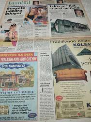 SABAH İSTANBUL GAZETESİ KADIKÖY YAKASI GAZETESİ -   10 Ağustos 1997 -erdal Bilallar-filiz Güler-ramazan Yazgan-şenol baştakar-eczaneler-önemli telefonlar-rezervasyon- çelik gürsoy-iski-veli göçer arsa ofisi-ahmet Bahadırli-halil-taç restaurant-sadettin tantan-derhal tapu-kolsan- Bilgi Test Dershanesi-Marmara EREĞLİSİ -şahin bilgi eğitim mesleğ-The stupids-drivein-ikili takım-new york-yaz özel sayısı-breaveheart-kayıp çoçuklar kenti