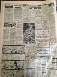 YENİ SABAH GAZETESİ 16 MAYIS 1959 YIL :22 SAYI :7256--Meclis koridorlarında dün bazı müessif hadiseler oldu ---Hadiselerden  sonra ,D.D Grubu Reisi ve CHP lideri İnönü basın toplantısı yaptılar --İktisadi hayatımızla ilgili mühim bir rapor --CHP liler dün Meclise giremediler --Zabıta muhabirleri deklarasyon neşretti ---Polisle Gazeteci :Siyavuşgil --İstanbul Rehberi --Batılılar Berlin in bir seçimle birleştirilmesini teklif ettiler ---Akyazı da iki kişiyi vuran Albay da öldü --Sinema :Cinayet Dalgası ,Kadınlar Kalesi ,Kalpazanlar Mücadelesi ---Türk -Amerikan 150 yıllık dostluk sergisi dün açıldı --Galatasaray liderlik şansını K.Gümrük karşısında deniyor ---Güreş birincilikleri arzu edilen alakayı toplamadı --Federasyon Kupasında Eyüp ,B.Spor ,F.Köy Galip ---Milli Namzetler Galatasaray yendi ---Fenerbahçe de yarın Niyazi ve Ozcan yok --
