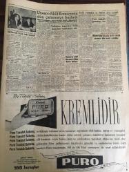 YENİ SABAH GAZETESİ 17 MAYIS 1959 YIL :22 SAYI :7257--DP Genel İdare Kurulu ile CHP Meclisi Uzun Toplantılar Yaptı ---Kadın yüzünden iki cinayet daha işlendi --2 Otobüs çarpıştı altı kişi öldü ---Yetkiner ,Gazeteci -polis ihtilafına  müdahale etti ---Pavyonun önünde bir ceset bulundu ---Dış borçların taksitleri ve tediye tarihi belli oldu --Rüşvet alan iki polis ile bir zabıta memuru dün tevkif edildiler --34 Yıldır uyumayan yaşayan adam  öldü --Zitaf gecesi enkaz altında öldüler ---Çiçek Bayramı :Siyavuşgil --İstanbul Rehberi ---Cenevre de işler çıkmaza girdi --Amerikan 6.filoda Amerikalı bir Türk askerlik yapıyor ---Akhisar da zelzele oldu ---Unesco Milli Komisyonu dün çalışmaya başladı --Fenerbahçe -Beşiktaş prestij için oynuyor --Galatasaray ,Karagümrük ü ilk devrede mağlup etti :3-2--İ.Spor Beykoz la berabere kaldı :0-0---Göztepe :2 G.Birliği :1 Demirspor :1 K.Yaka :1---Güreş Şampiyonası bugün sona eriyor ---Ordu Takımı bugün Roma ya gidiyor --Ruslar ayaklı balina yakalattı ---