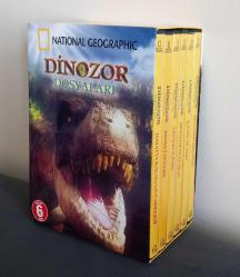 NATİONAL GEOGRAPHIC DİNOZOR DOSYALARI  6 DVD BELGESEL SETİ.  KONDİSYON YÜKSEK KOLEKSİYONLUK NADİR