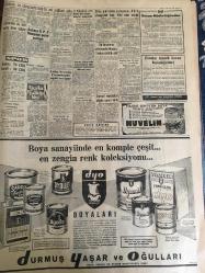 YENİ SABAH GAZETESİ 22 MAYIS 1959 YIL :22 SAYI :7262--Trabzon ve civarında büyük sel felaketi oldu: Köprüleri yıkan sellerden 12 kişinin boğulduğu bildiriliyor .23 kayıp  var ---Dün yurt da işlenen dört  cinayette 5 kişi can verdi --Basın için şimdilik tedbir alınmayacak ---12.500 kişilik bir orman ordusu teşkili istendi ---Altın fiyatı yükseliyor ---Geçmiş olsun: Siyavuşgil --İstanbul Rehberi --Ruslar ,Iark da askeri bir üs tesis ediyorlar --Bir avukatın müvekkilinin öldüğünü hakim söyledi ---Avrupa Şampiyonasının ilk günü Belçika ya farklı yenildik :61-50--Fransız Ordu Takımına 1-0 yenilerek finallere girme hakkını kaybettik ---Günğn diğer maçlarında Macaristan ,Polonya ve İtalya galip geldiler --2.Günün en mühim maçı Bulgaristan -Yugoslavya ---Rusya :80 Fransa :48--İnönü ,S.Tanju ya geçmiş olsun telgrafı yolladı ---Yunan İtalyan Görüşmeleri --Seylap bölgesinde yapılan ilk yardımlar ---