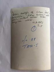 CİHAN ÜNAL'IN ORİJİNAL 3'LÜ FOTOĞRAF SETİ, 16 x 10,5 cm EBADINDA - CİHAN ÜNAL ve GÜLŞEN BUBİKOĞLU'NUN BAŞROLLERDE OYNADIĞI ''İHTİRAS'' ADLI FİLMİN ÇEKİMLERİNDEN 3 FARKLI KARE,  SUİKAST SAHNESİ YILDIZ SARAYI'NDA ÇEKİLDİ, 11 EYLÜL 1983