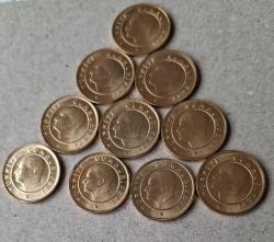 119/ 1 Kuruş (2018) Darphane poşetinden 10 adet