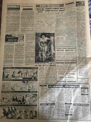YENİ SABAH GAZETESİ  28 MAYIS 1959 YIL :22 SAYI :7268--CHP li Mebuslar dün de meclise iştirak etmediler --Dulles dün büyük bir törenle defnedildi ---Başvekilin yemekli toplantısı çok geniş  tefsirlere yol açtı ---Dün altı kişi trafik kazasında can verdi --Tiyatro heveslisine :Siyavuşgil ---İstanbul Rehberi ---Karayara  hastalığına ait araştırmalar neticelendi --20 Bin gemi adamı Dz Bankasını dava edecek --Krutçef ,Arnavutluk da tehdit savurmaya başladı --Buğday primi hakkında henüz karar verilemedi ---Teselli grubundaki ikinci maçımızda İtalya ya yenildik --Macarlar Basketbol ziyafeti çektiler ---Rusya -Bulgaristan  bu gece karşılaşıyor ---Genç basketbolcular arasında her sene 5 li turuna yapılacak ---Riyaseticumhur orkestrasının eski şefi bir basın toplantısı yaptı ---Dün yirmi gazeteci muhakeme edildi ---Çankaya civarına düşen boş benzin  deposu  telaş ve heyecan yarattı ---Fransız ordusu Tunus a girdi --