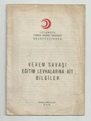 VEREM SAVAŞI EĞİTİM LEVHALARINA AİT BİLGİLER KİTAPÇIĞI...