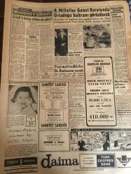 YENİ SABAH GAZETESİ 7 AĞUSTOS 1958 YIL :21 SAYI :6976--İngiltere Başvekili Ankara ya geliyor --Üç Korgeneral ,bir Koramiral ,yedi Tümgeneral ve Kırk Albay terfi etti ---Benzin ve gaza zam yapılması muhtemel --Mühim bir döviz kaçakçılığı daha meydana çıkarıldı ---Yunanistan a kaçmak isteyen 5 kişi yakalandı ---Bağdat B.Elçimiz  mühim görüşmelerde bulunuyor ---Belediyenin Duvarı :Siyavuşgil --İstanbul Rehberi ---B.Milletler Genel Kurulunda Ortadoğu Buhranı Görüşülecek ---Yeni mali tedbirler Dz Bankasına yaradı ---Üçler  lig e hazırlanıyor --Komite ,Yılmaz ı Karşıyaka da bıraktı ve Ceza Heyetine verdi ,Kadri nin satış bedeli değişmedi --Yüzme birinciliklerinde finaller bugün başlıyor --Molnar çalıştıracak genç futbolcu arıyor --Bayar ,Koraltan ve Menderes Ankara da --Duraklar değişince ücretler değişti ---