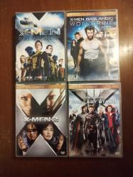 X MEN 4 DVD (BİRİNCİ SINIF - X MEN 2 - BAŞLANGIÇ WOLVERİNE - SON DİRENİŞ)