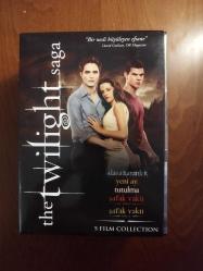 The Twilight Saga / Alacakaranlık Efsanesi 5 DVD SET / 5 FILM COLLECTION / Alacakaranlık-Yeni Ay-Tutulma-Şafak Vakti 1-2 / Özel Kutusunda