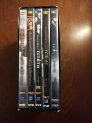 The Twilight Saga / Alacakaranlık Efsanesi 5 DVD SET / 5 FILM COLLECTION / Alacakaranlık-Yeni Ay-Tutulma-Şafak Vakti 1-2 / Özel Kutusunda