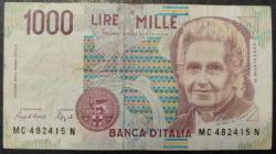 İTALYA 1000 LİRE 1990 ÇT KONDÜSYON