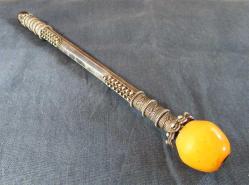 AnTiKa OSMANLI GÜmÜş UZUN SiGaRa AĞIZLIĞI....MİSKEVİLİ 21cm