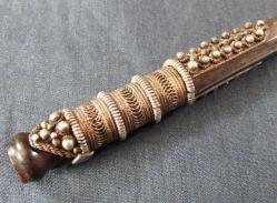 AnTiKa OSMANLI GÜmÜş UZUN SiGaRa AĞIZLIĞI....MİSKEVİLİ 21cm