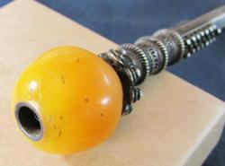 AnTiKa OSMANLI GÜmÜş UZUN SiGaRa AĞIZLIĞI....MİSKEVİLİ 21cm