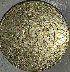 LÜBNAN 2018     250  LİVRES