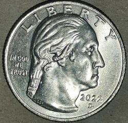 AMERİKA 2022 D  25 CENT ÇEYREK DOLAR HATIRA MAYA ANGELOU