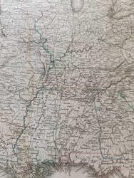 SE1---1870 BASKISI KUZEY AMERİKA HARİTASI